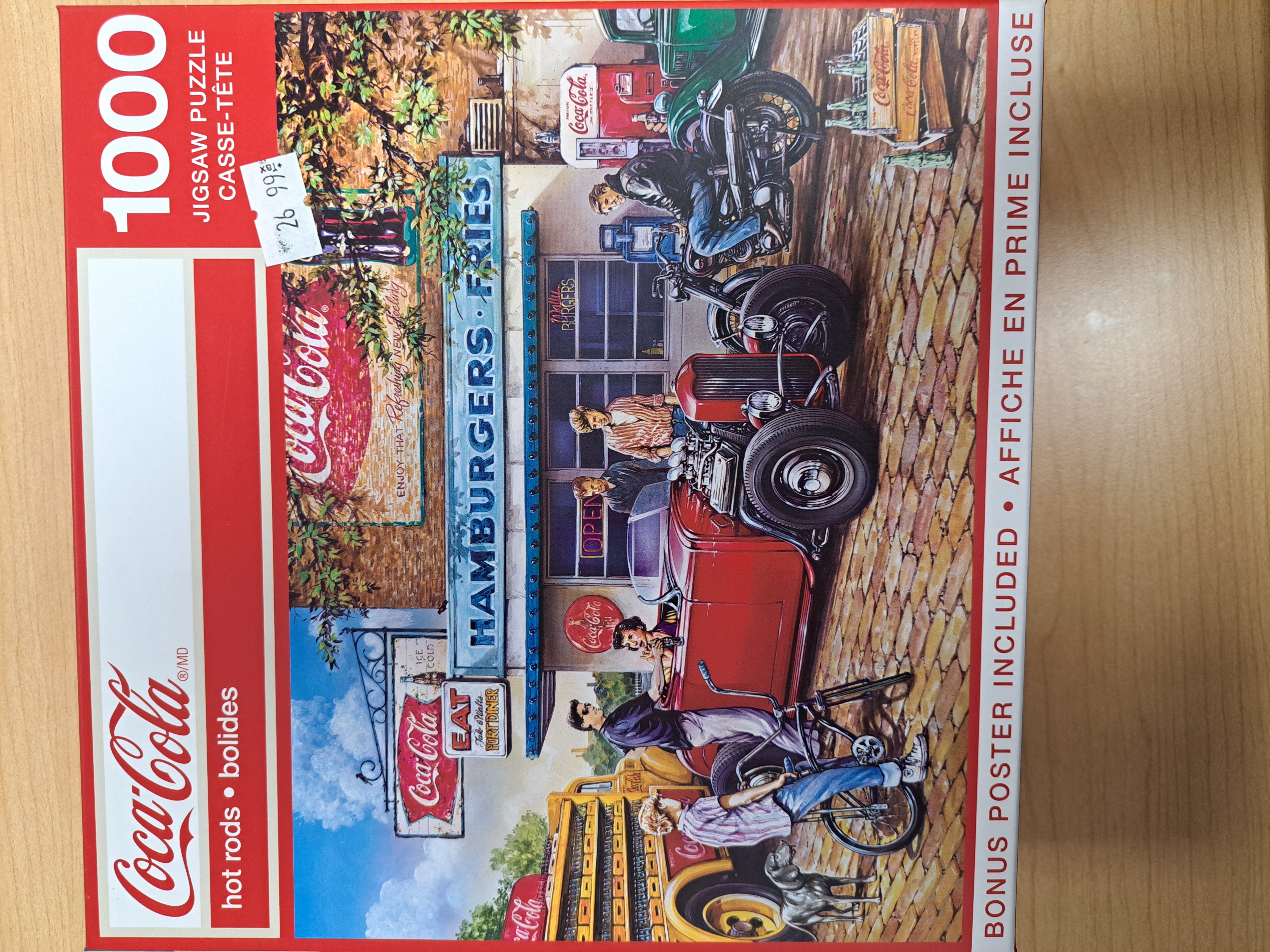 hot rods bolides casse-tête 1000 morceaux